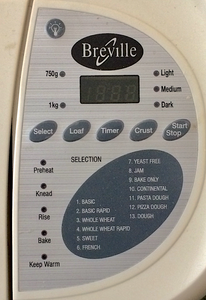 Using Your Bread Machine & the Settings