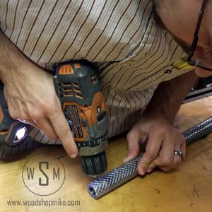 Drill Through Hose for Set Screws