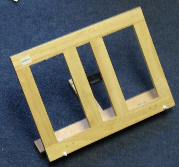 DIY Laptop Stand From a Wooden Cook Book Laptop Stand