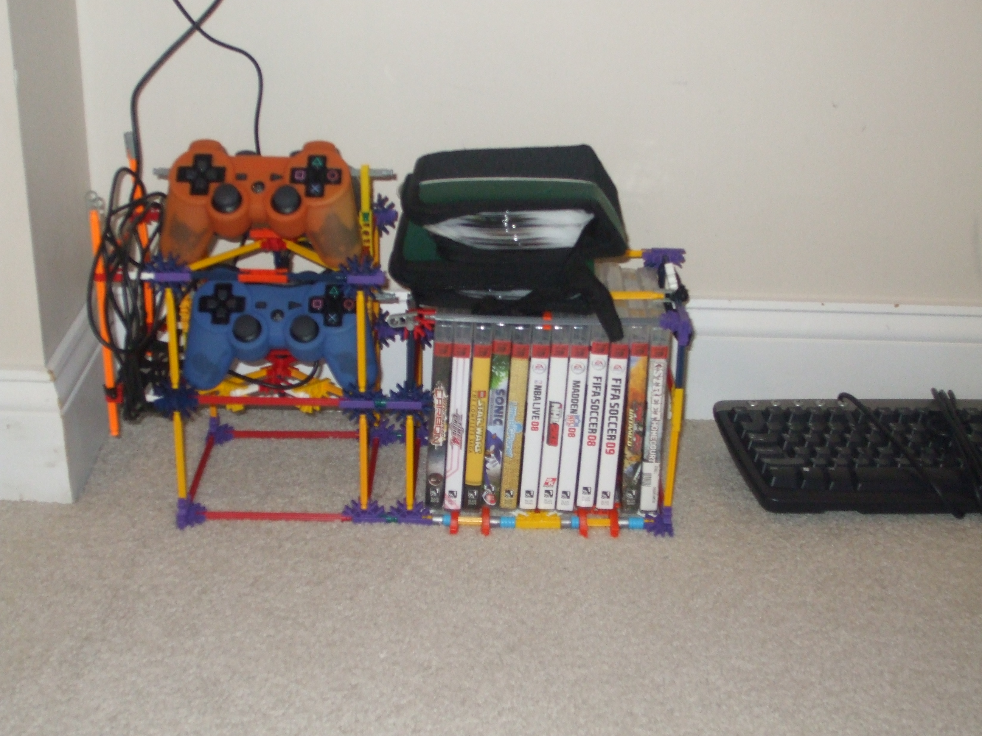 Ps3 Game And Controler Holder