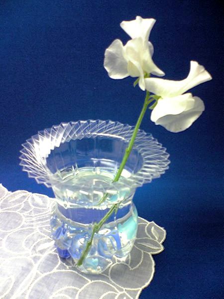 Turn Old Bottle Into Flower Vase