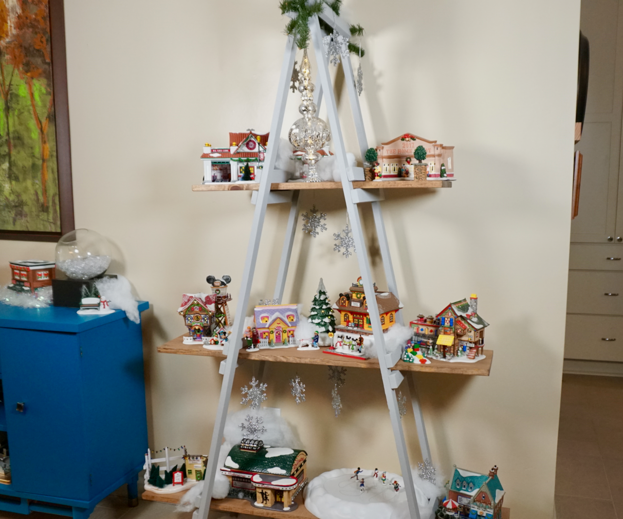 How to Make a A-Frame Christmas Tree