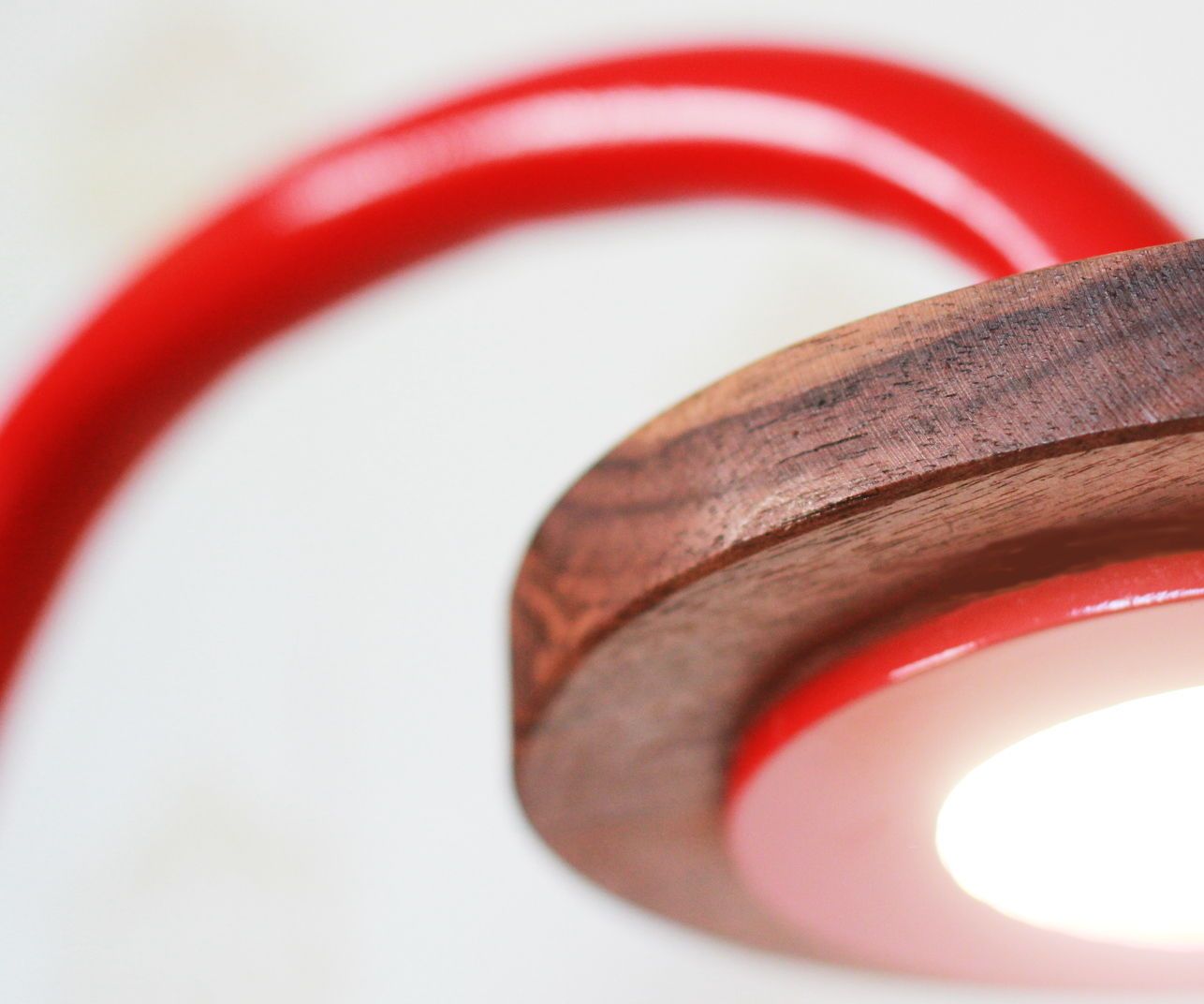 Bent PVC LED Desk Light