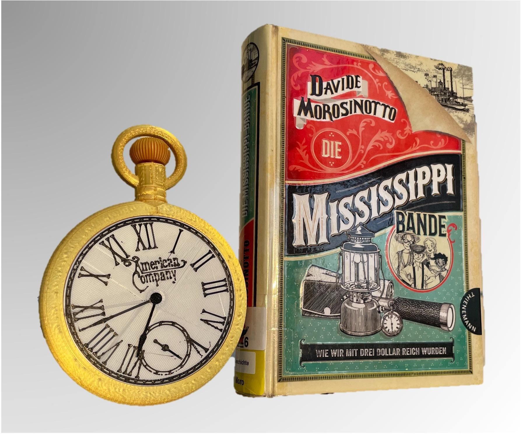 3D Printed Pocket Watch From "The Pocket Watch Gang"