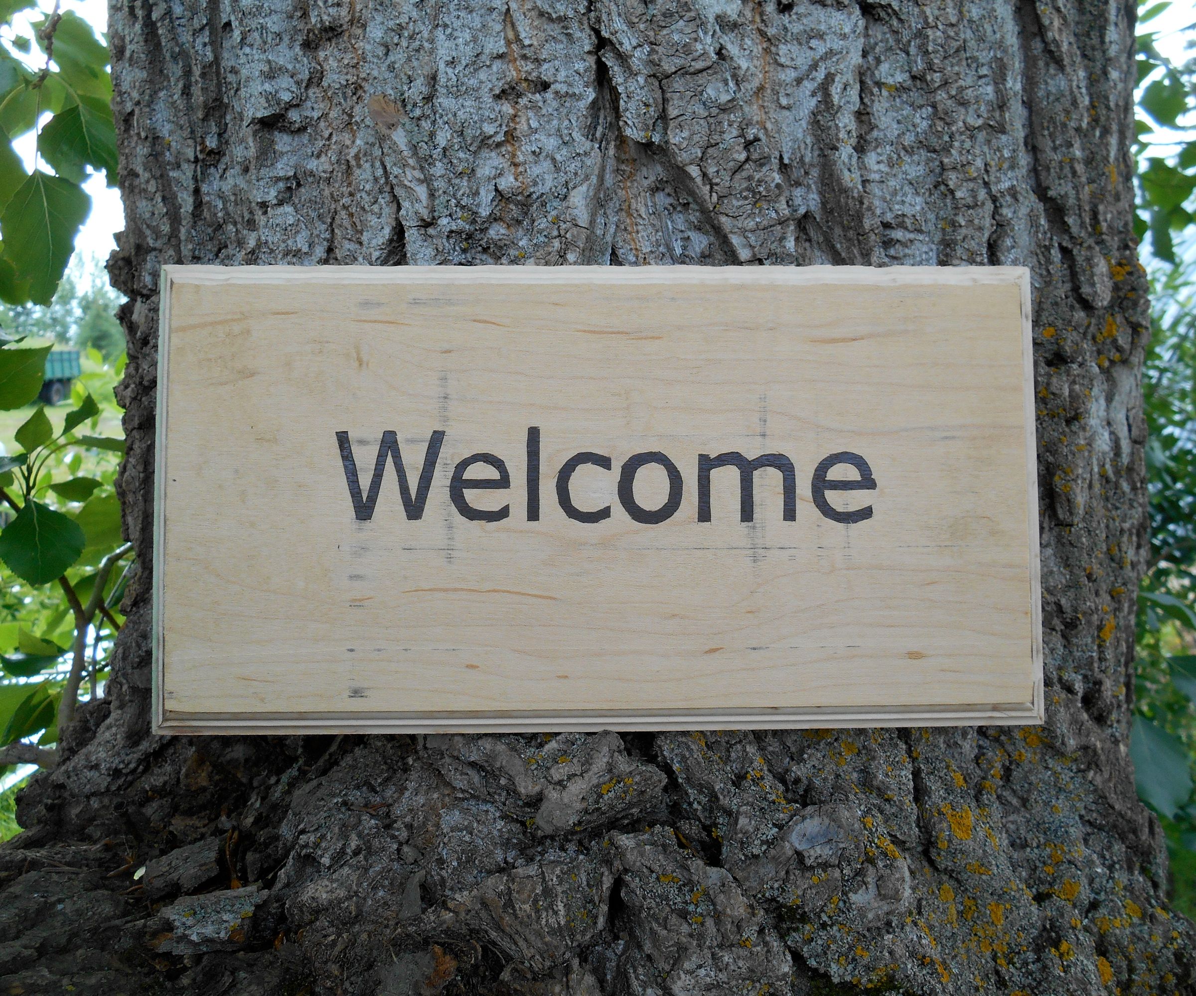 Welcome Sign