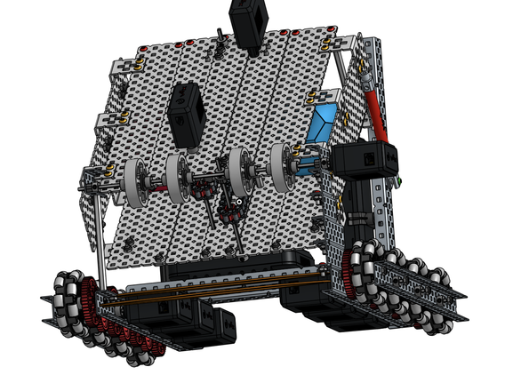 “3D CAD-Designed VEX V5 Robot for Competitive Robotics : 4 Steps ...