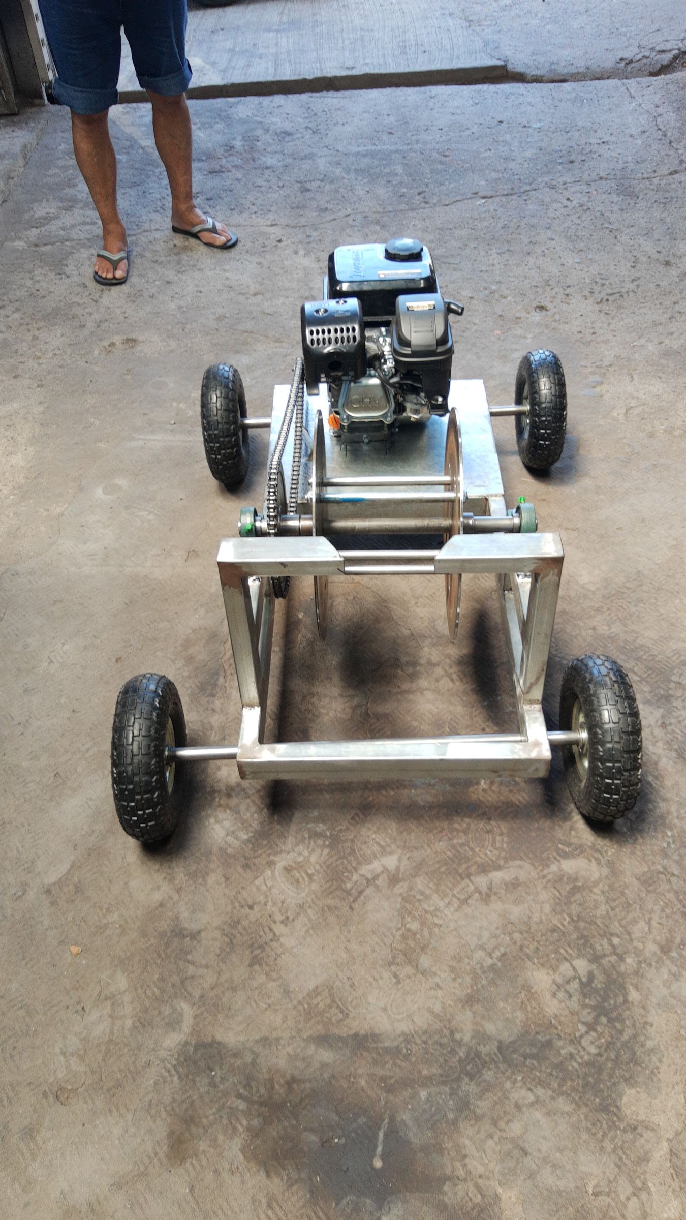 Homemade Wakeboard, Wakeskate Winch From 10 Steps