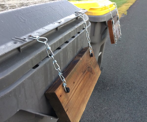 Wind Proof Your Trash Can
