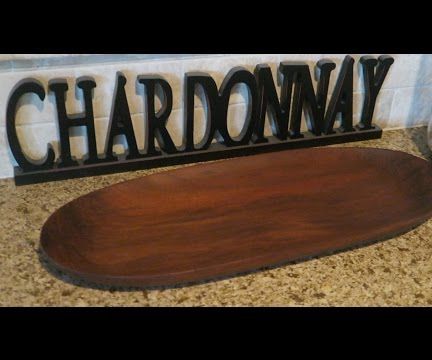 Power Carve a Bowl With a Grinder