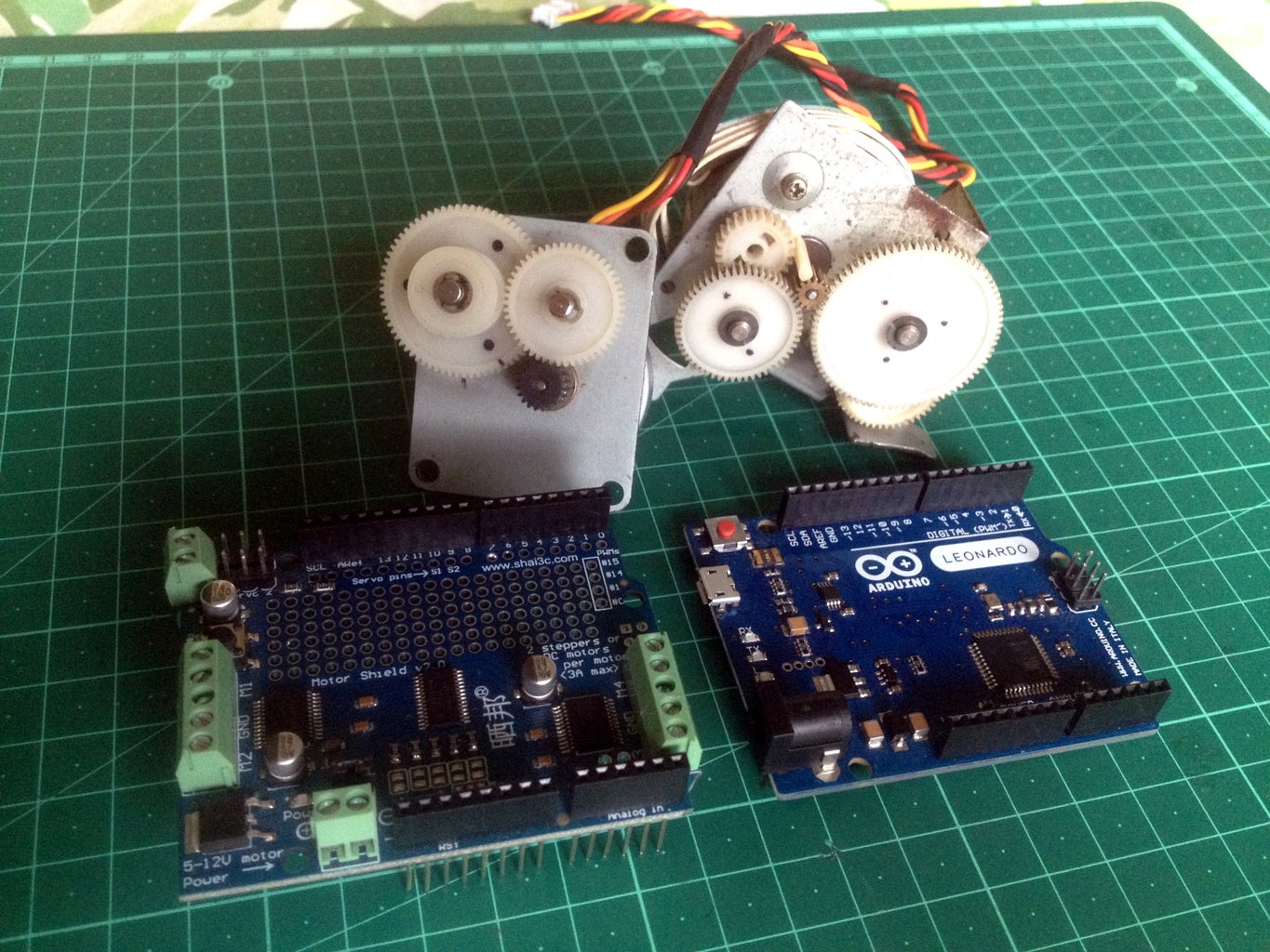 Stepper Motor Controlled Stepper Motor | Stepper Motor As a Rotary ...