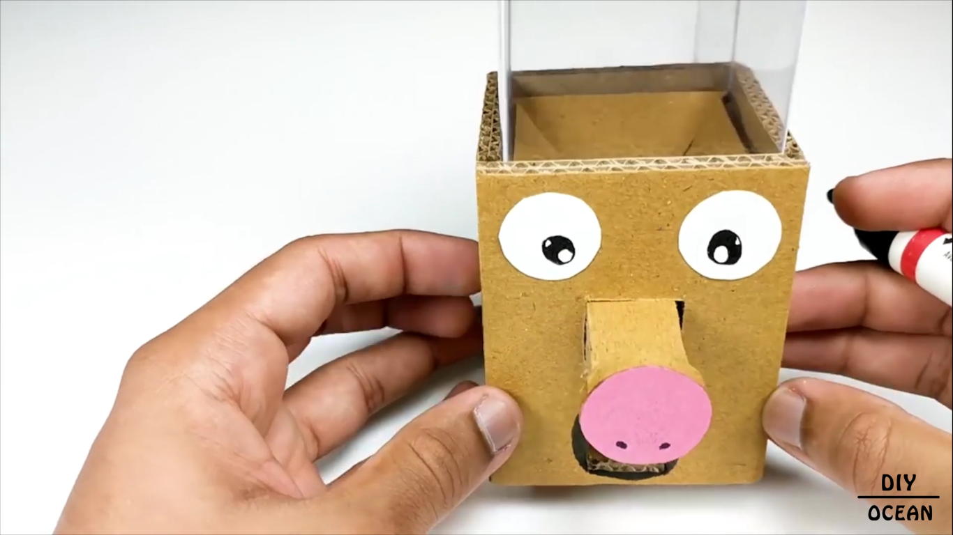 How to Make GumBall Candy Dispenser Machine From Cardboard DIY at Home ...