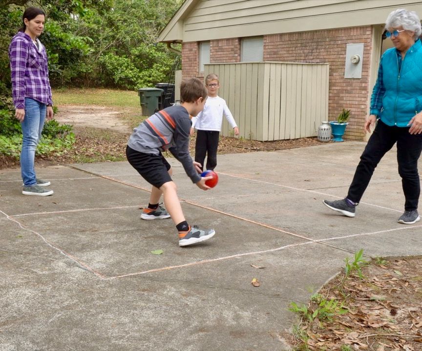 Precision Marked Outdoor Sidewalk Games