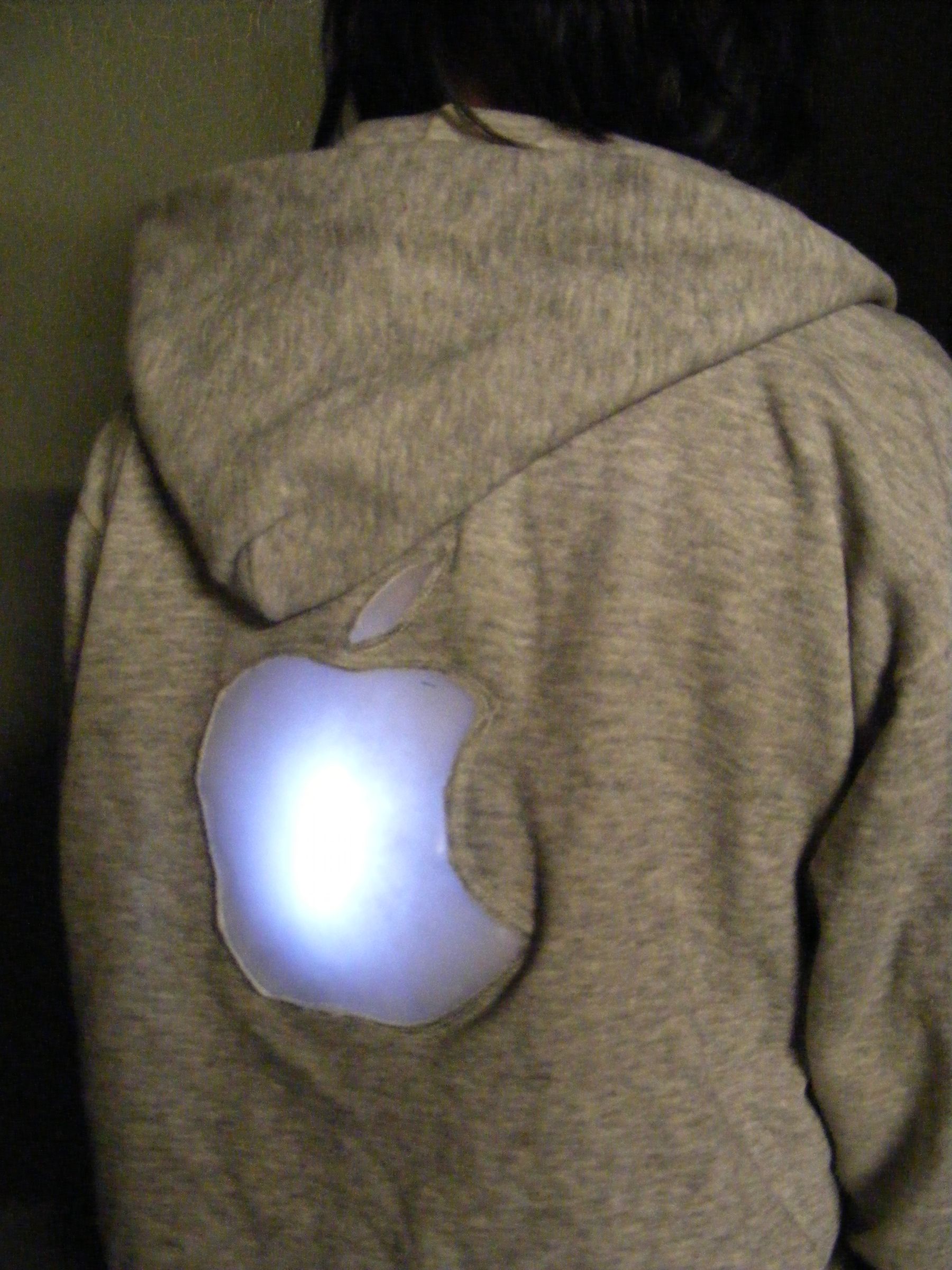 Lithium Rain Radiant Beacon of Righteousness (Blinking I-hoodie)