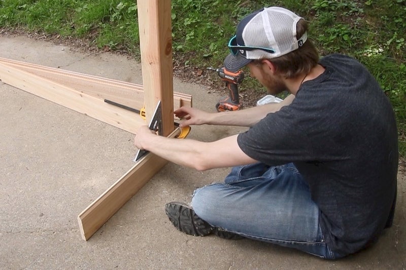 Attach the Boards to the Legs