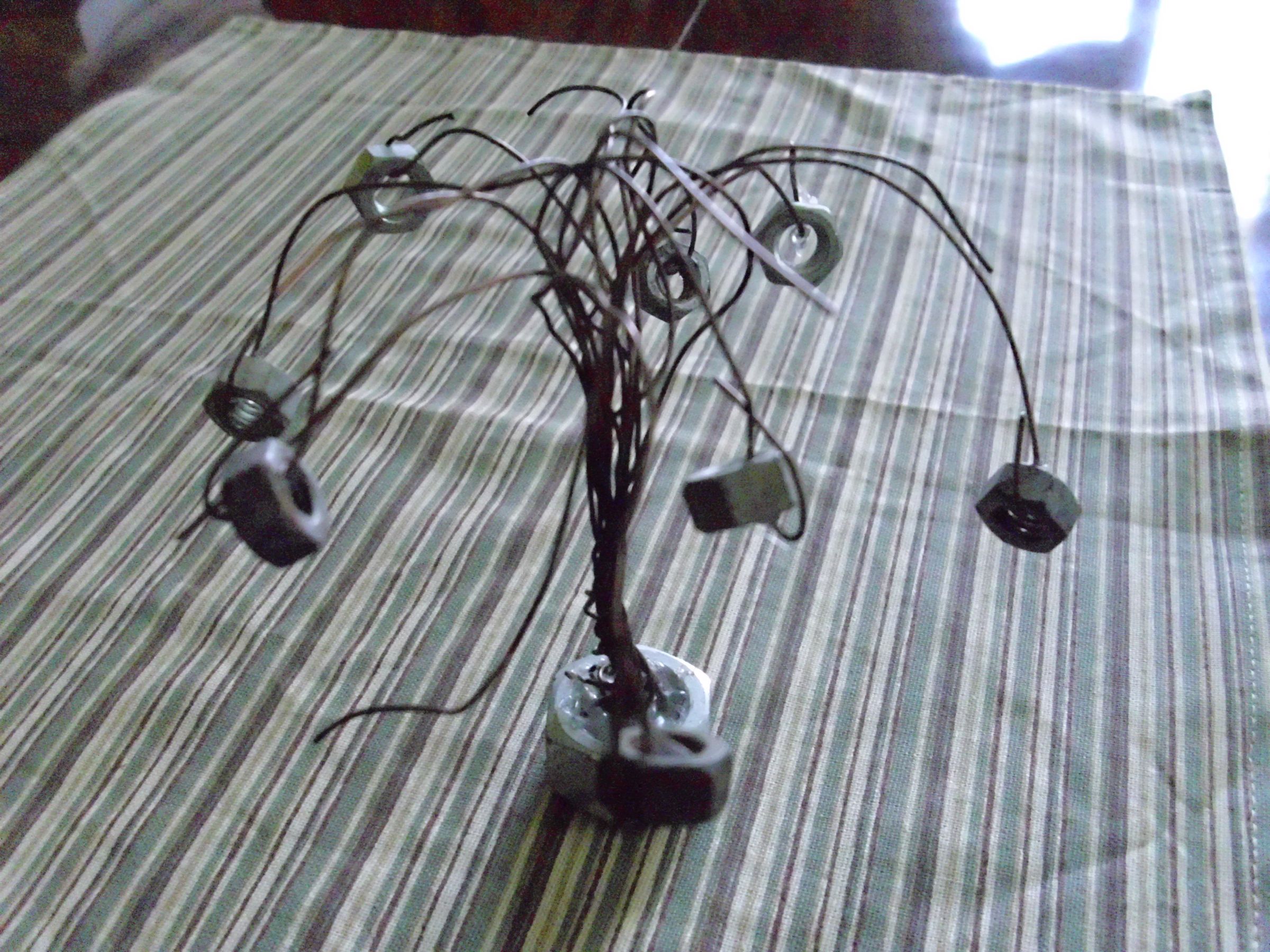 Wire Tree "Rusty Fruit"
