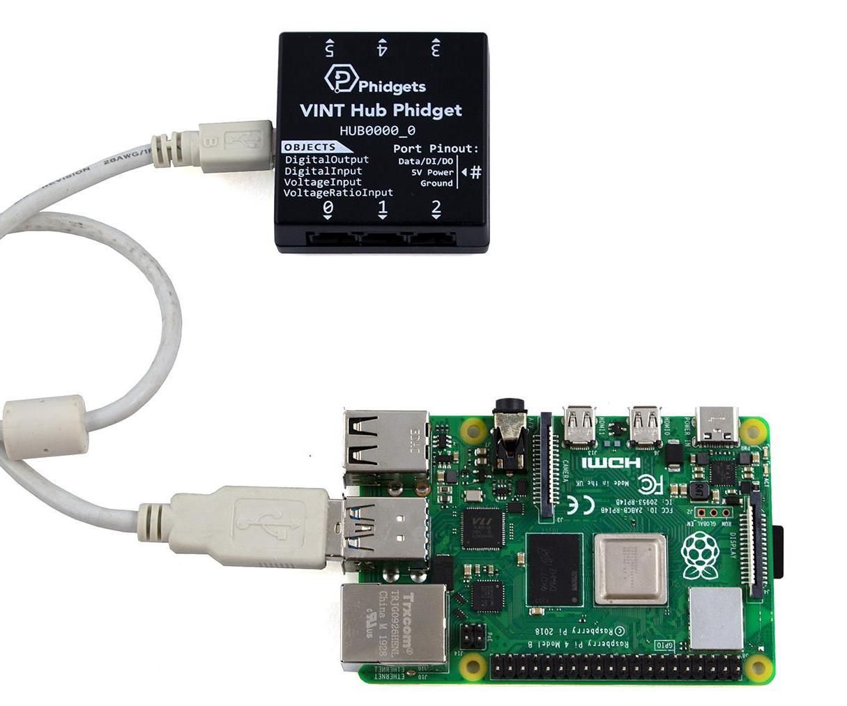 Raspberry Pi With Phidgets