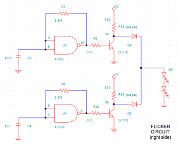 Flickering System (electronic Circuit)