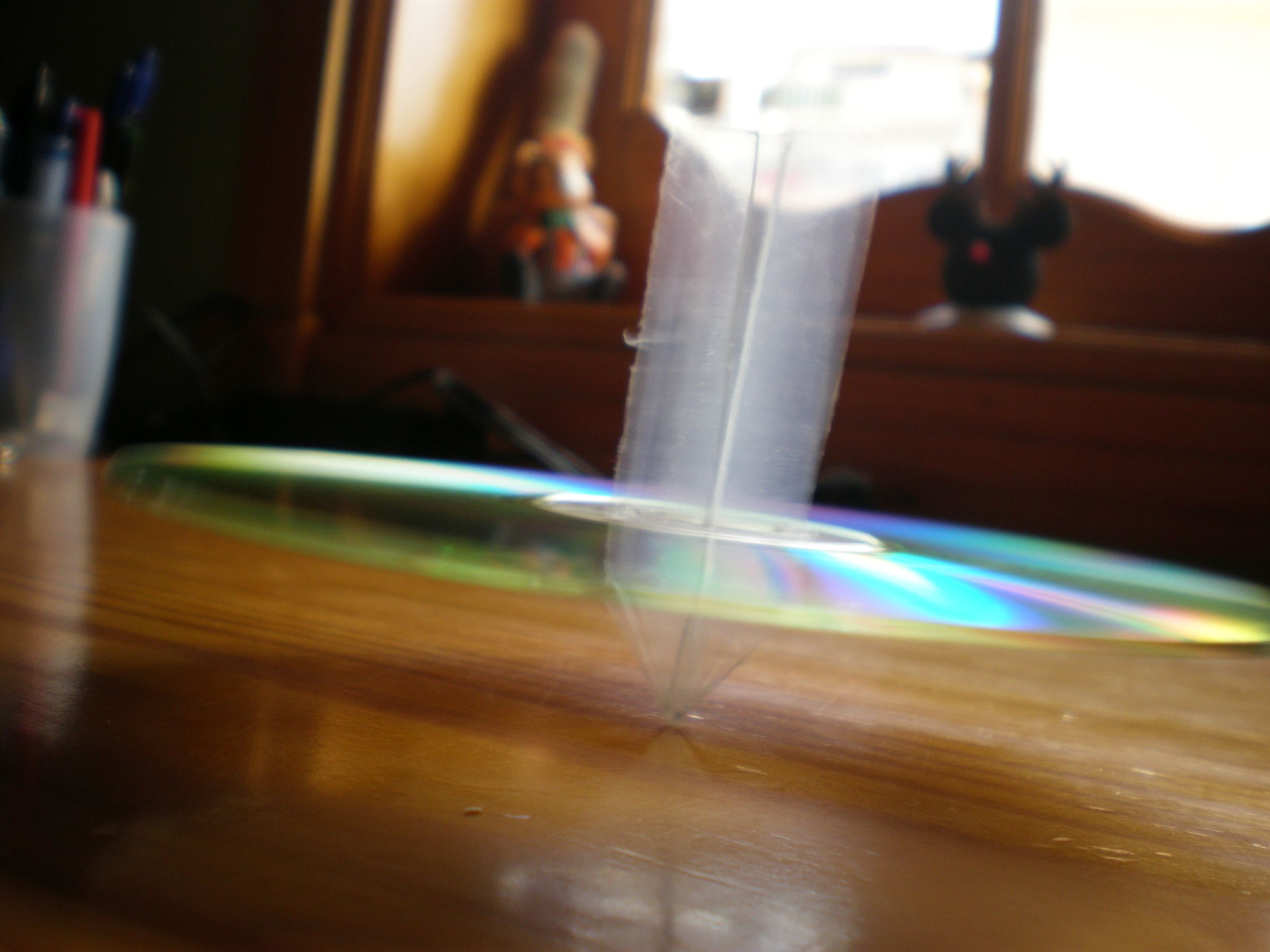 CD Spinning Top 5 Steps Instructables