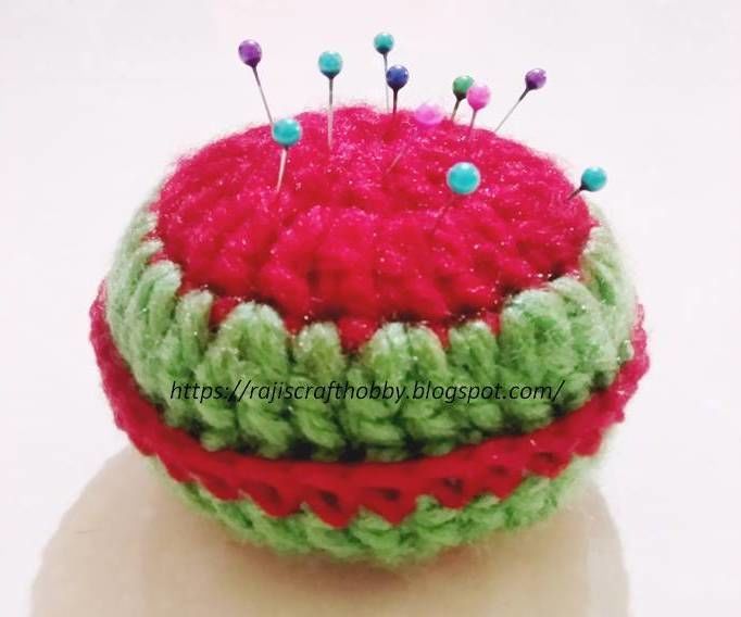 Yummy Watermelon Pincushion