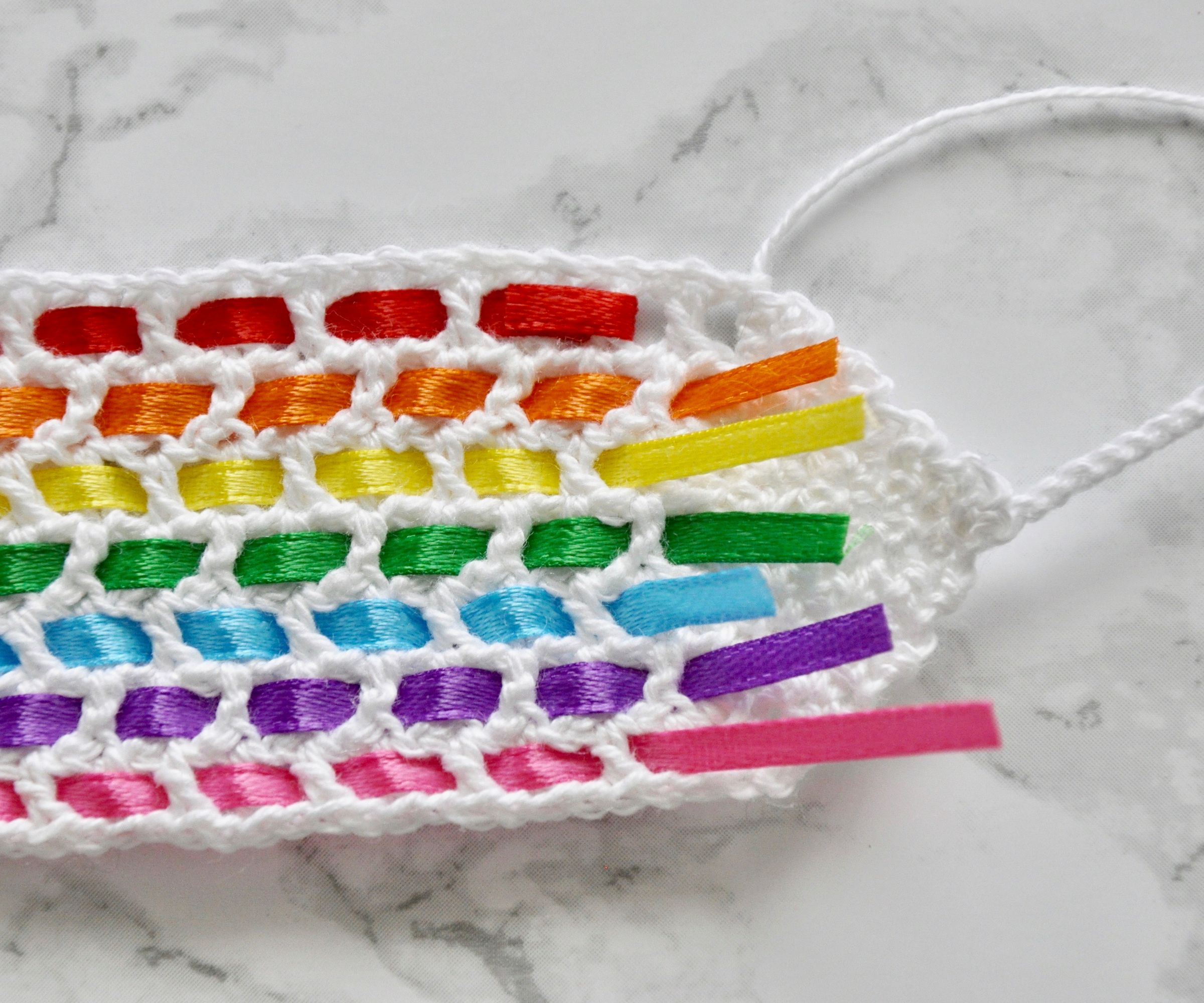 Woven Ribbon Crochet Choker 12 Steps (with Pictures) Instructables