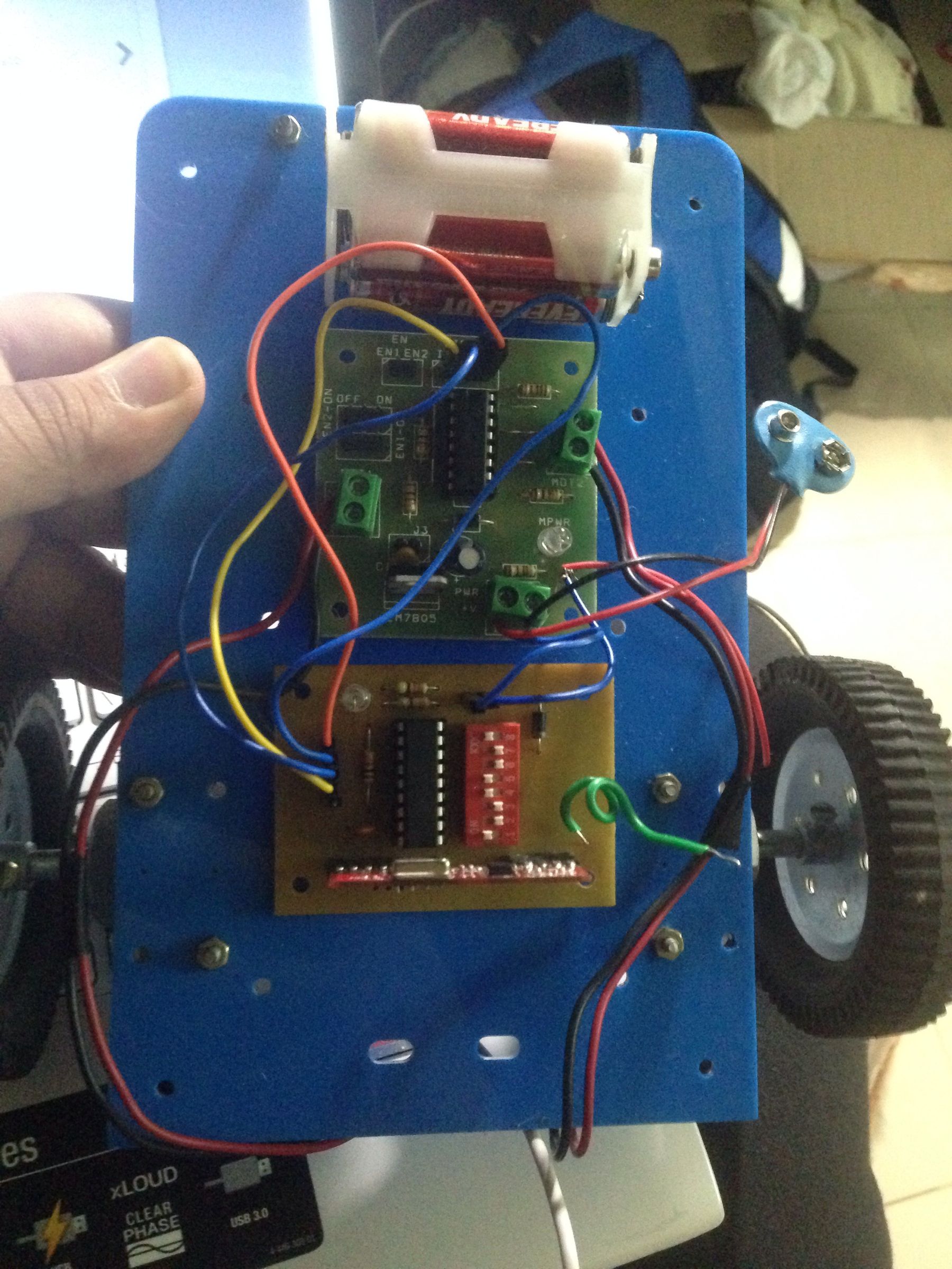 Gesture Controlled Bot