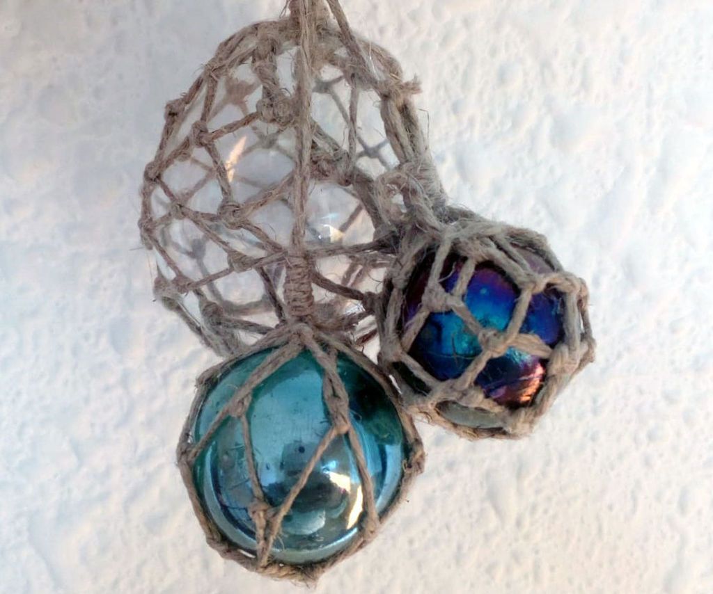 Tiny Glass Float Nets for Marbles and Other Spheres 6 Steps (with