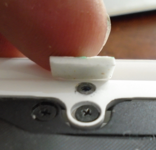 Positioning the Double Sided Tape