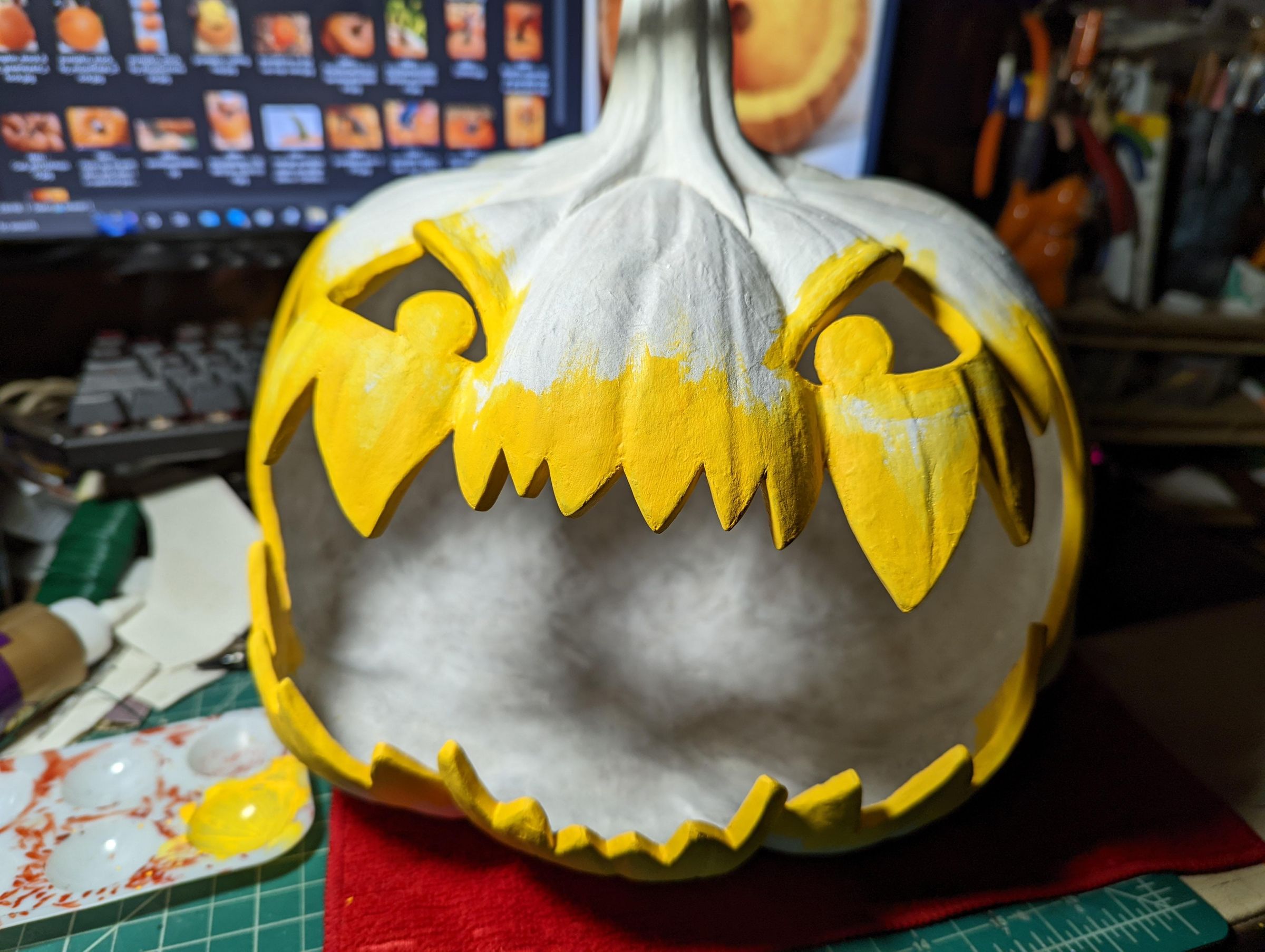 DIY Paper Maché JackO'Lantern 10 Steps (with Pictures) Instructables