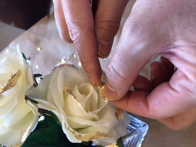 Gilding Over Water-Based Size