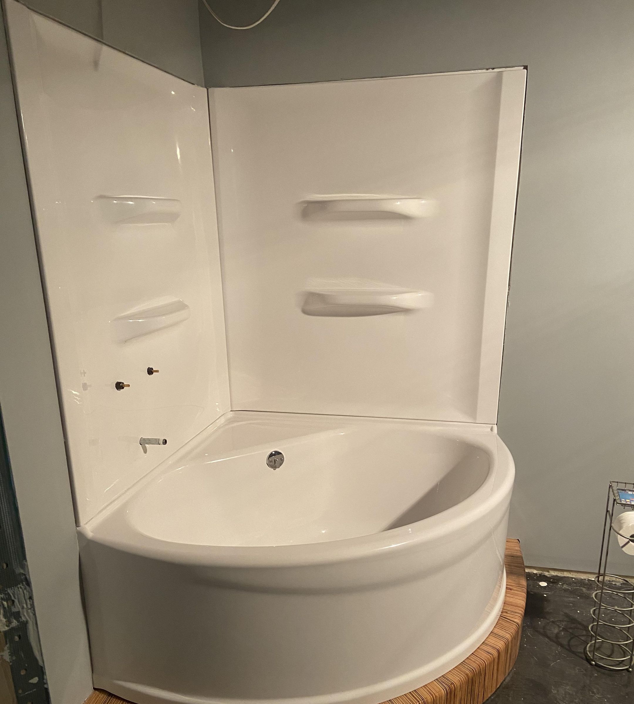 Custom Bathtub Front Support Panel
