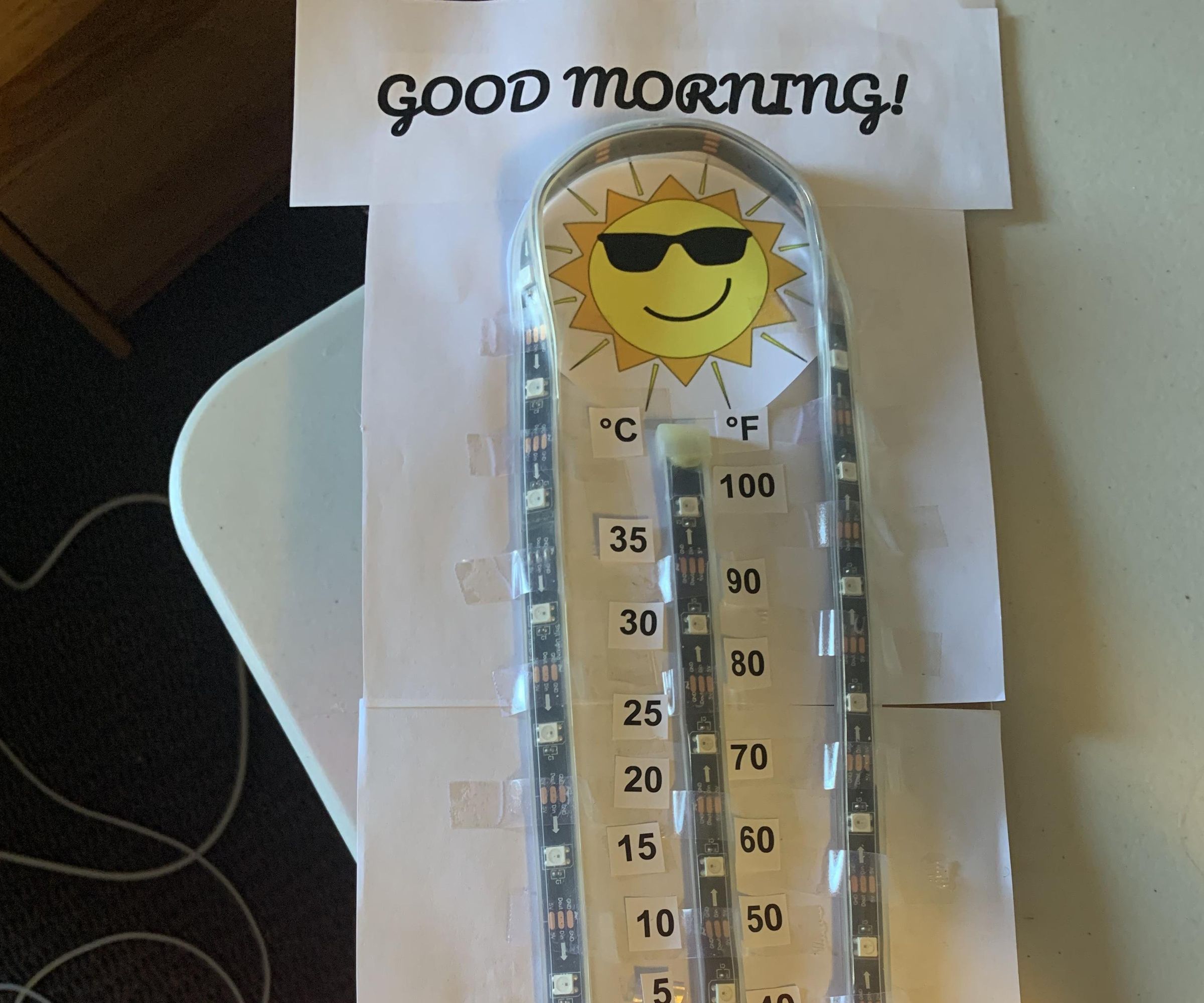 Thermometer Make Art Project