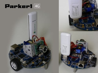 Parker1 WiFi / 4G Mobile Robot