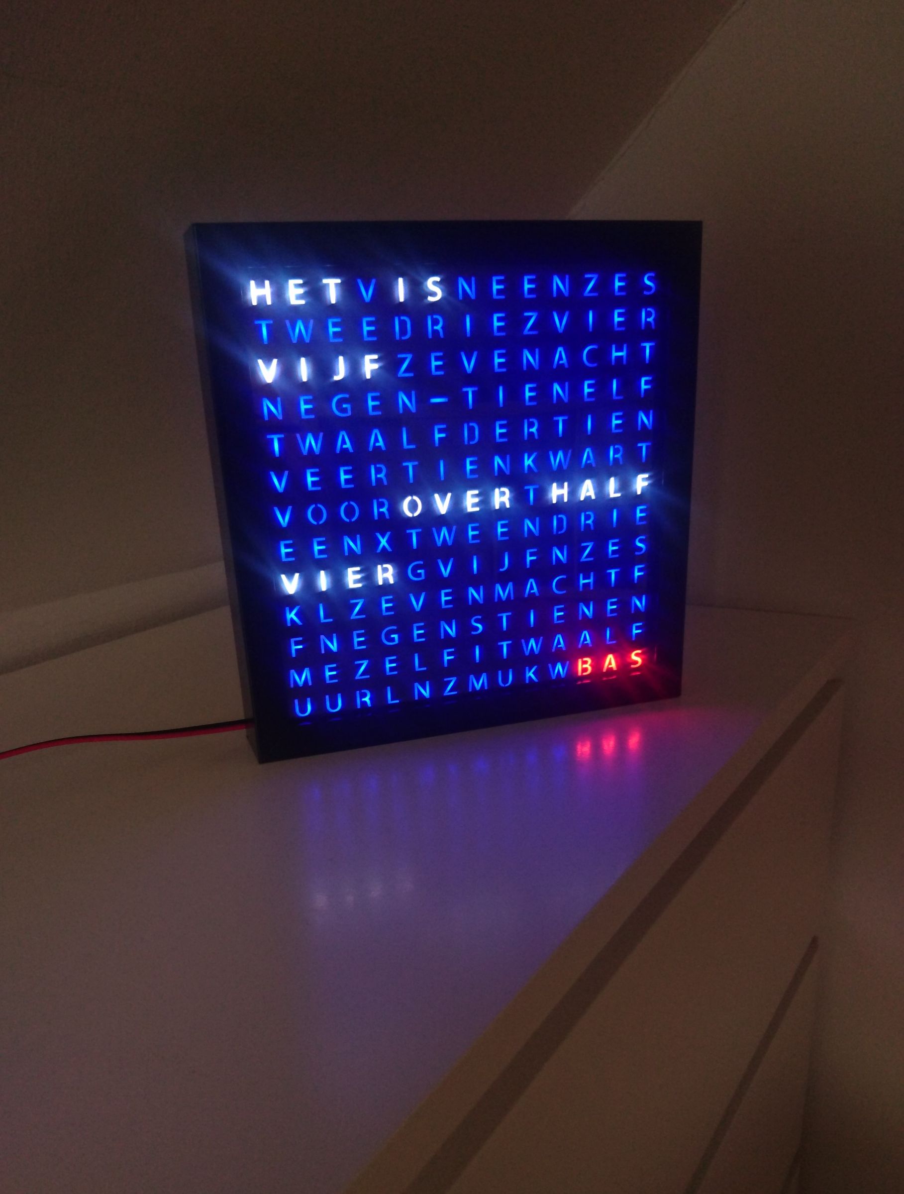 Word Clock 11 Steps (with Pictures) Instructables
