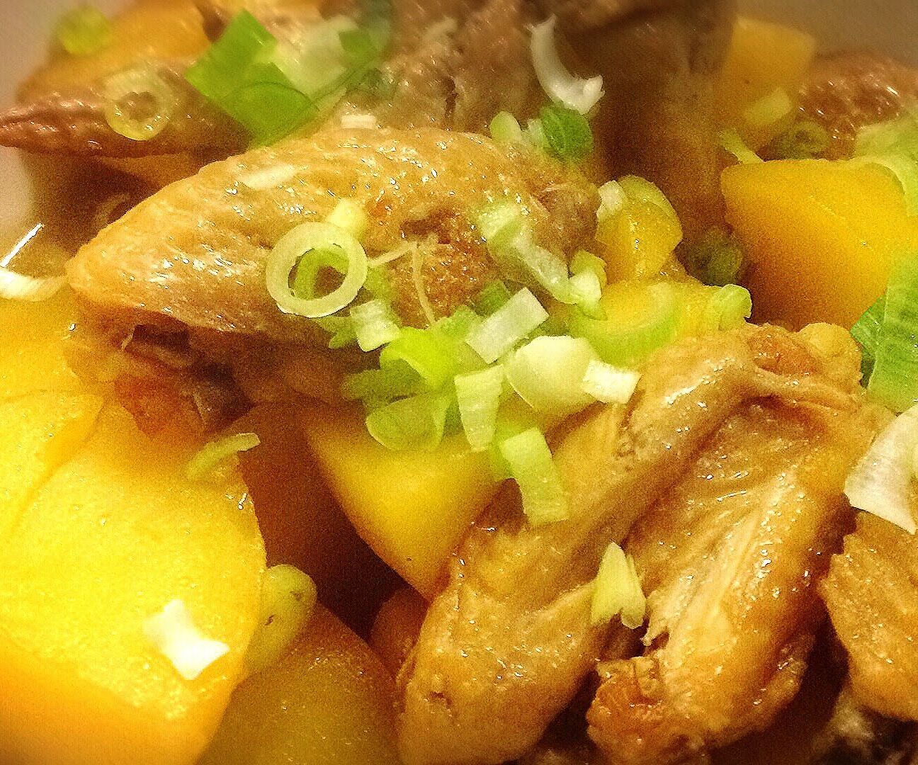 Chicken Wings With Potatoes Recipe (薯仔雞翼)