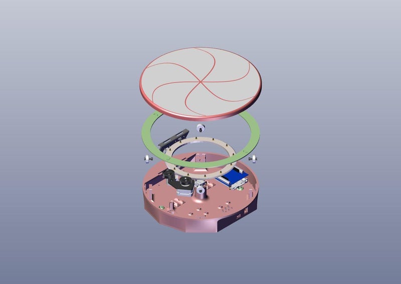Assembly the Turntable Base Part - Heatinserts