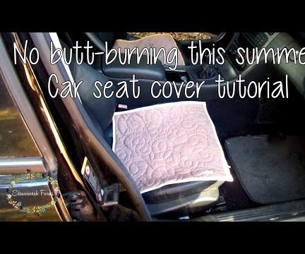 DIY Car Seat Cover