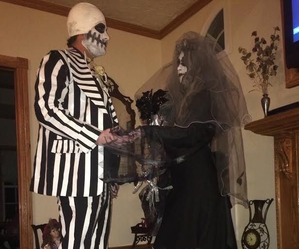 Mr & Mrs Jack Skellington