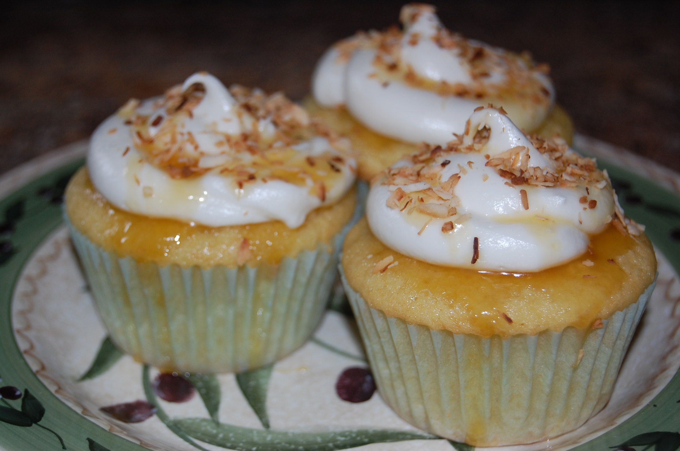 Pina Colada Cupcakes