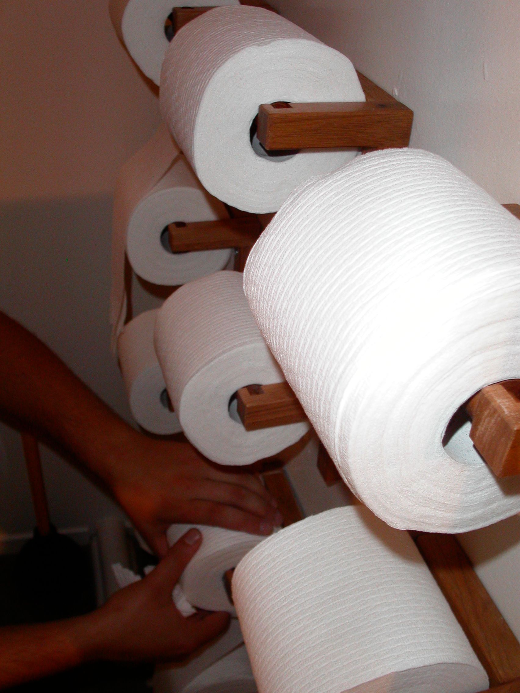 Run Out of Toilet Paper 1/12th As Often