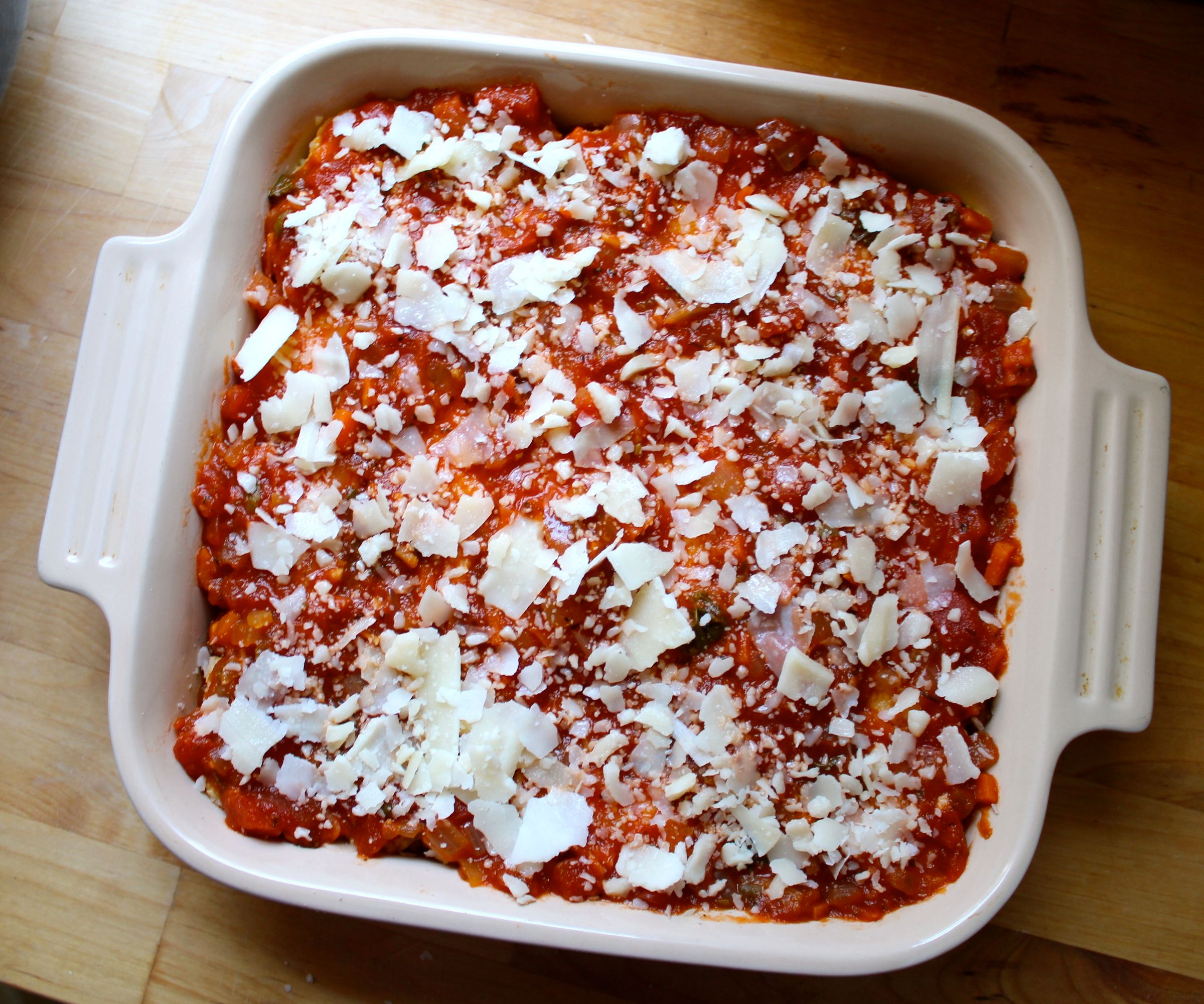 Polenta Lasagna 4 Steps (with Pictures) Instructables
