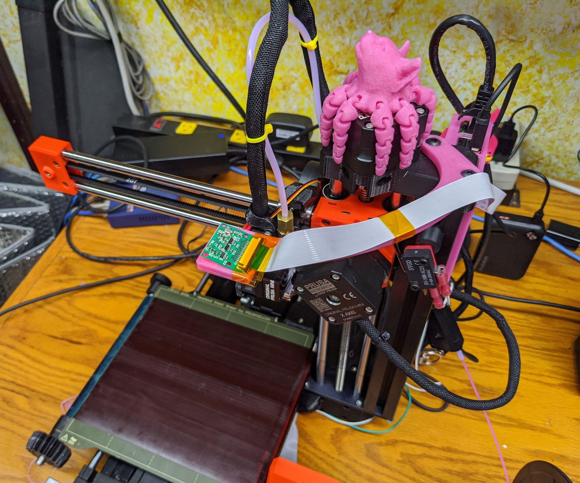 Octocat Z Spinner - Rotation Indicator for 3D Printers