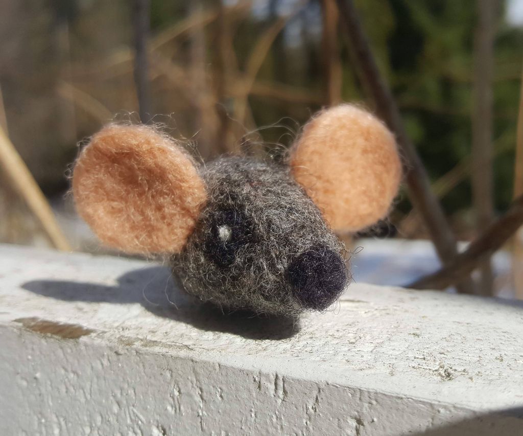 Needle Felted Catnip Mouse Toy 7 Steps (with Pictures) Instructables