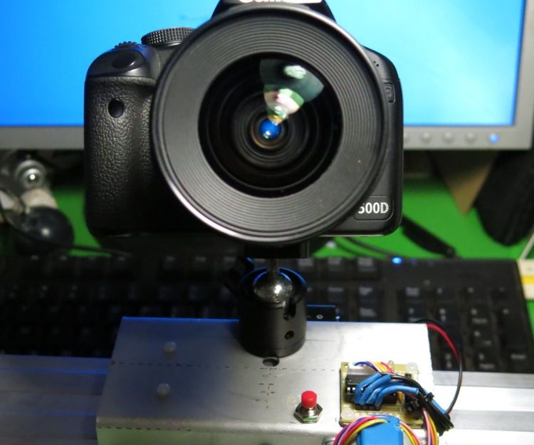 Arduino+Stepper Motor Camera Slider