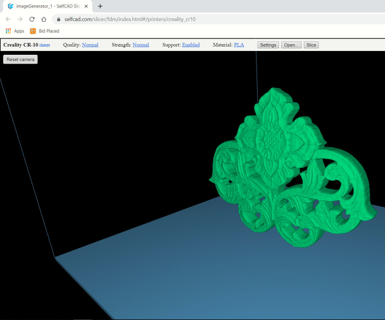 SelfCAD 3D Image Into 3d Model