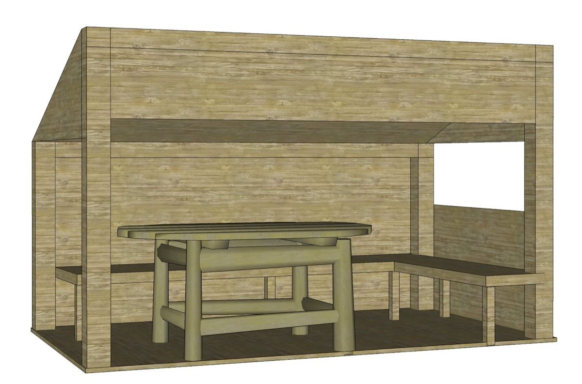 Woodgloo in My Garden