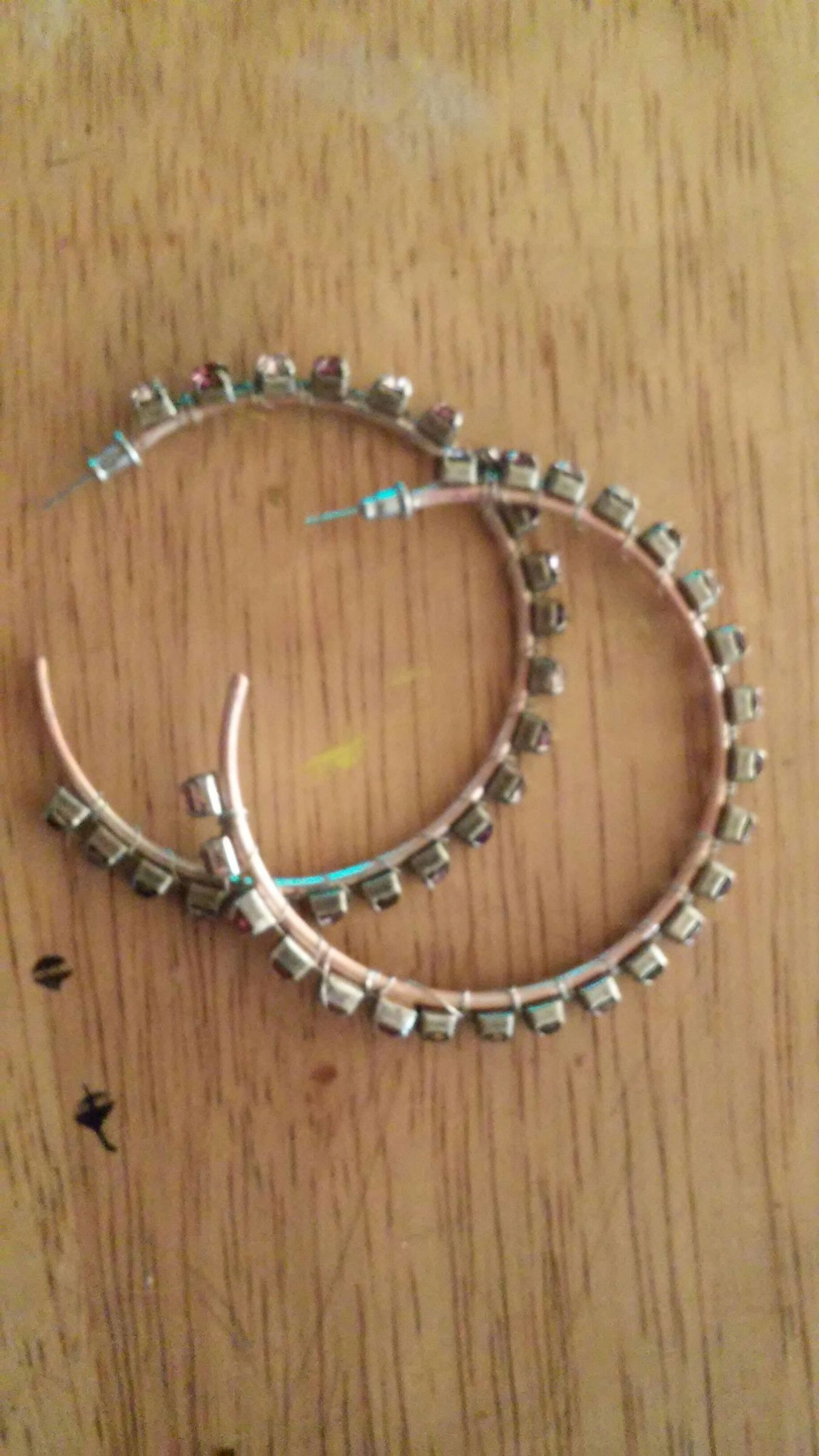 Upcycled Hoop Earrings