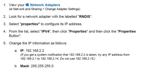 Settings Before Start