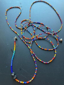 PI (π) Necklace: Color-coded 1000-digit Strand.