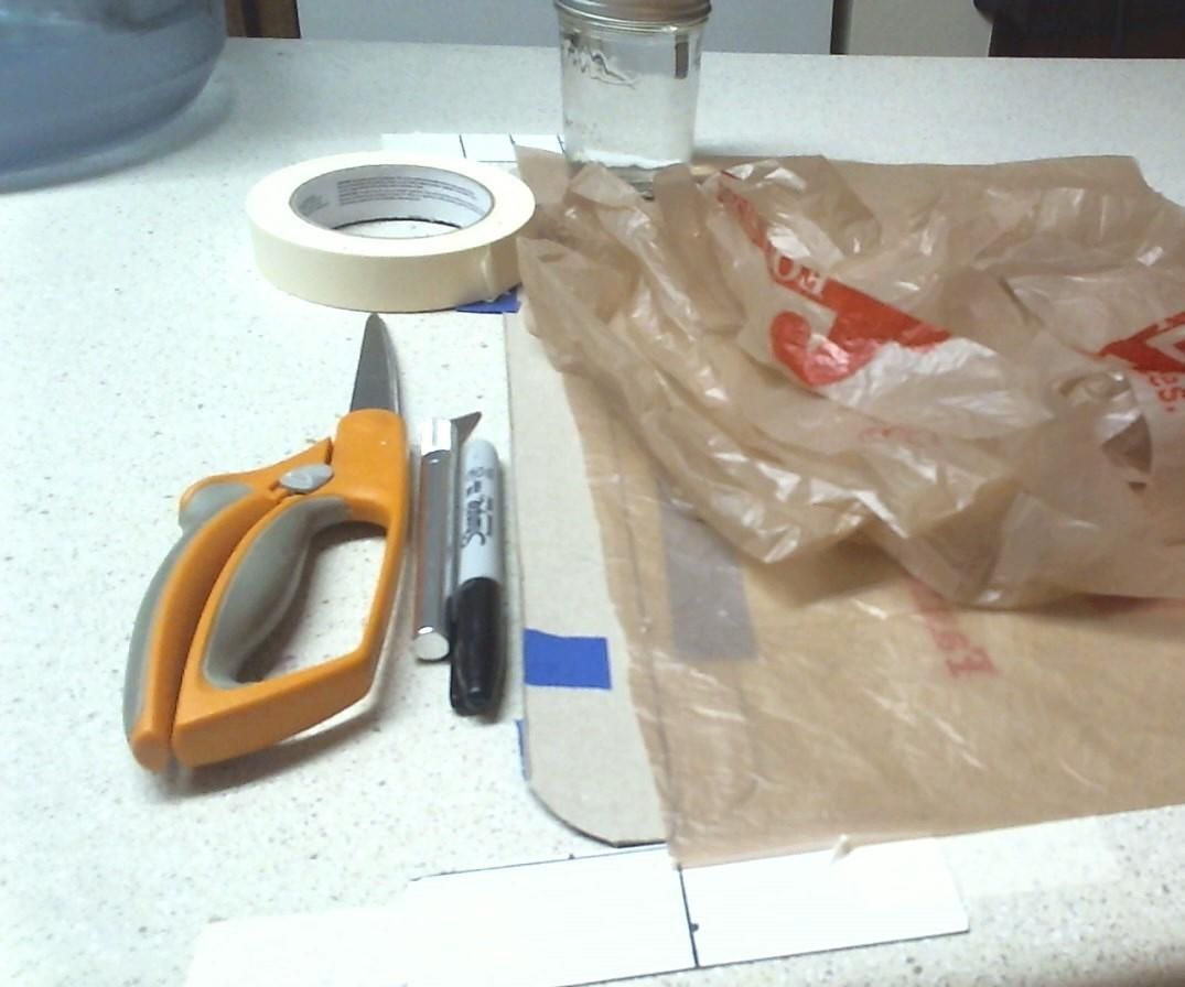 Straight Plastic Bag Ribbon