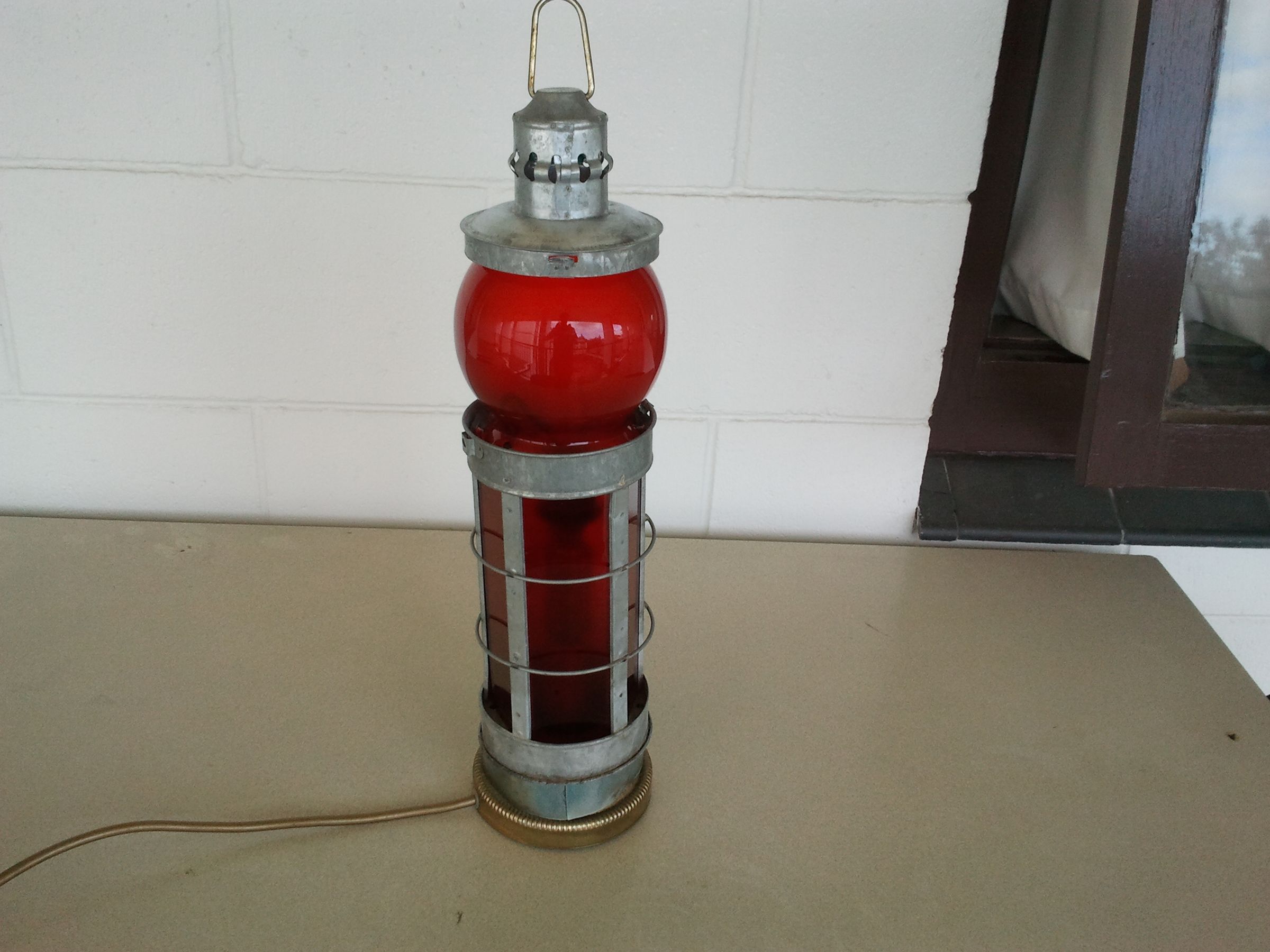 Steampunk Lantern Lamp